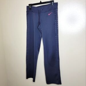 Nike Dri-Fit Wide Leg Jogging Pants Drawstring XS